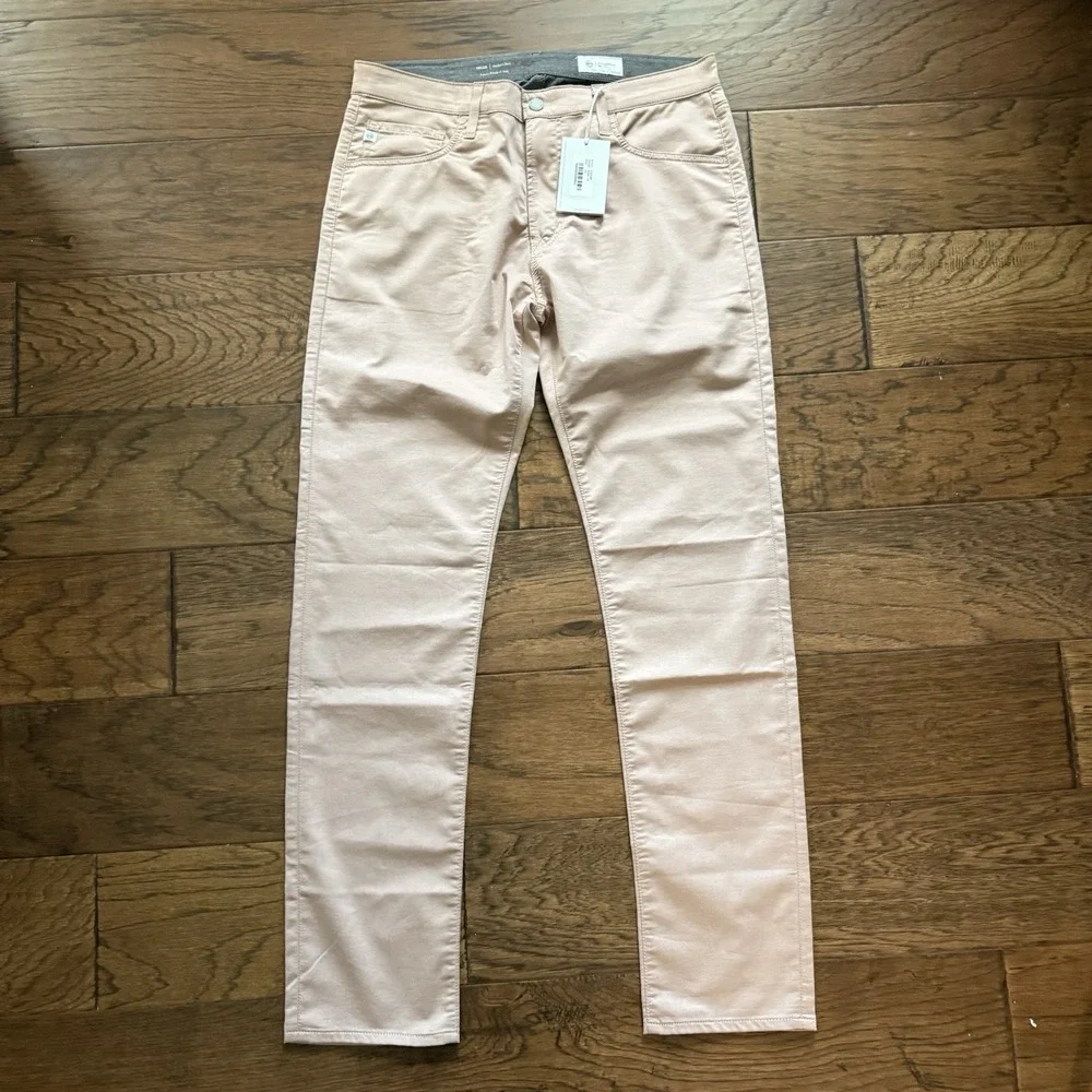 NWT AG Jeans Tellis Modern Slim 34x34 Airluxe Performance Rose Dust 1783CMP